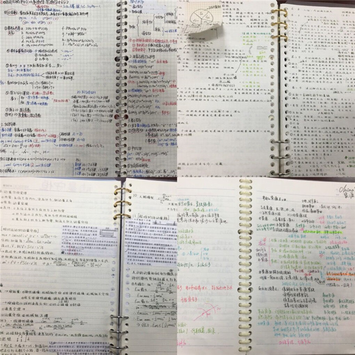 高三級部：亮筆記展學(xué)子風(fēng)采  賽學(xué)風(fēng)秀高三實(shí)力(圖6)