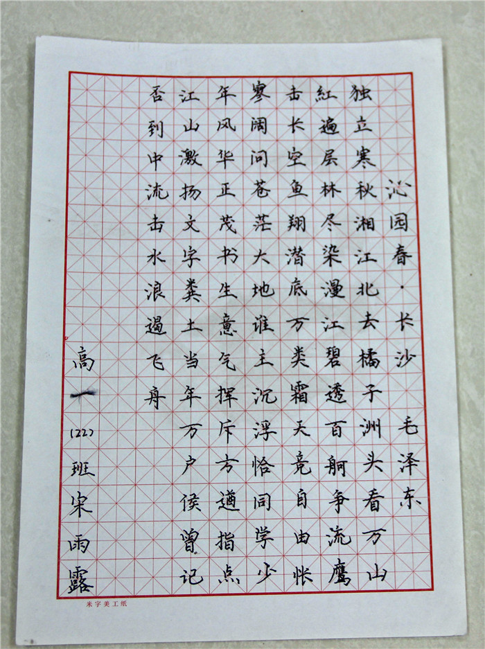 國(guó)學(xué)書(shū)法大賽獲獎(jiǎng)作品(圖9)
