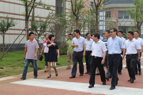市委常委、副市長(zhǎng)周善武調(diào)研合肥七中新校建設(shè)情況(圖2)