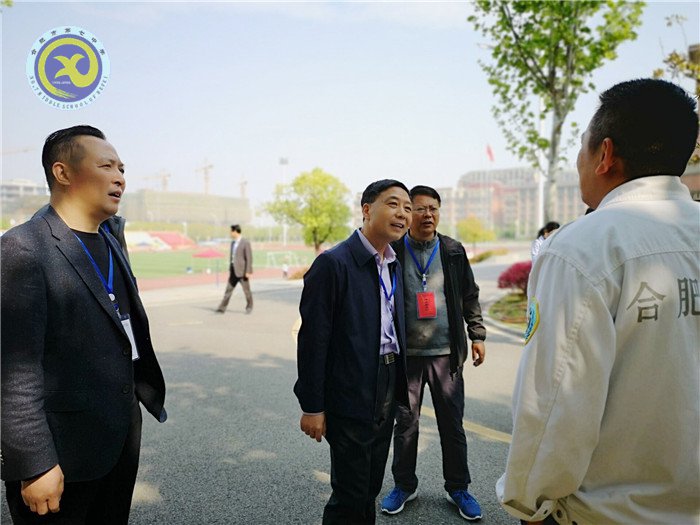 合肥市政府副秘書長(zhǎng)謝軍督察2019年中考體育考試工作(圖7)