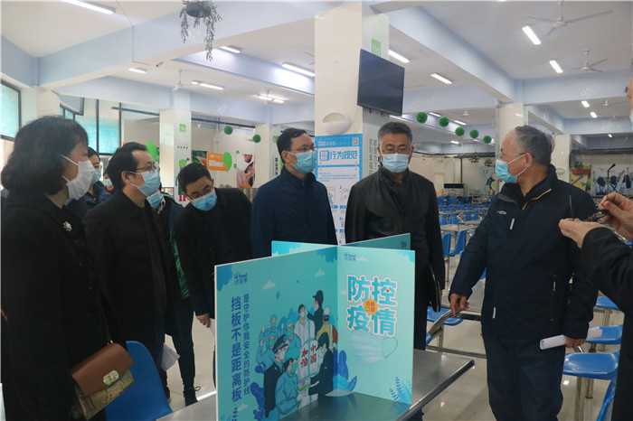 市教育局檢查驗收開學復課準備工作(圖3)