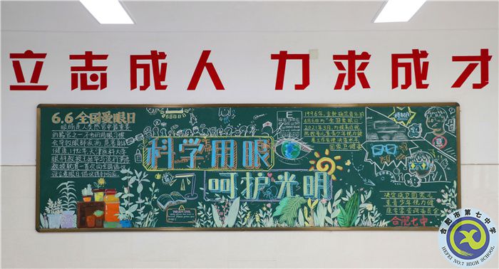 合肥七中開展第27個(gè)“全國愛眼日”主題宣傳系列活動(圖3)