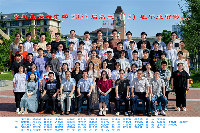 合肥七中2023屆高三年級(jí)師生合影(圖13)